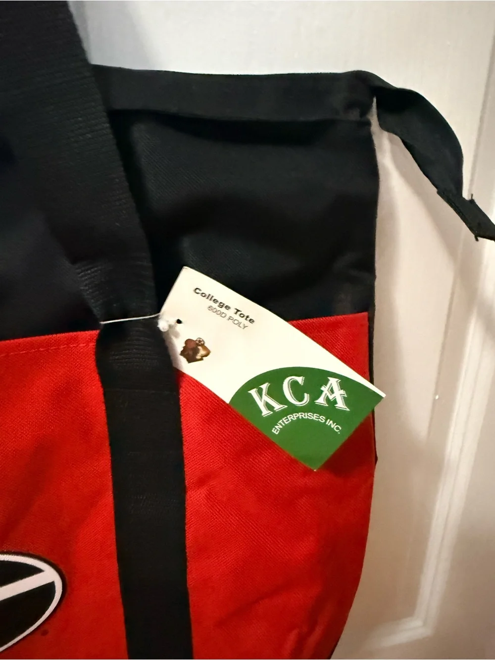 Vintage 2000s Georgia Bulldogs UGA KCA Enterprises Licensed College Tote – NWT”